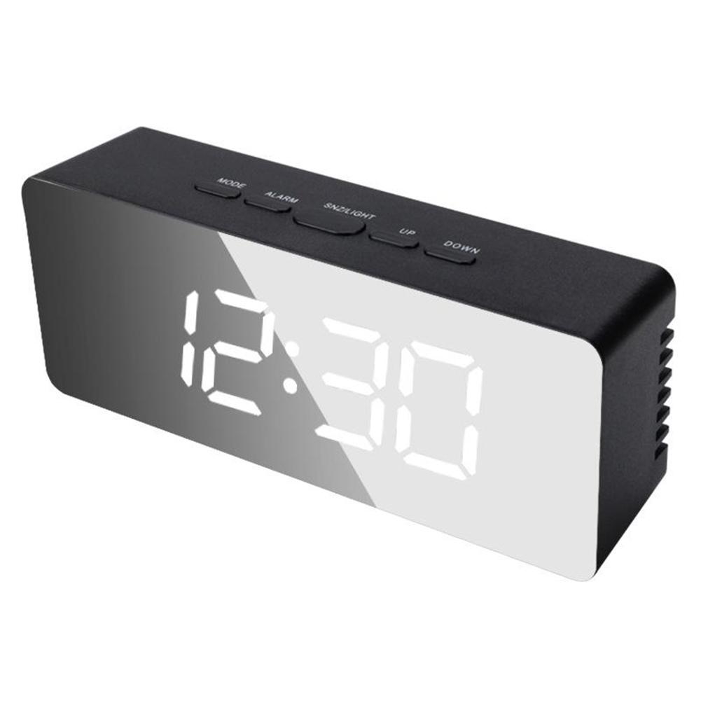 Ceas de masa, Zola®, digital, cu alarma si termometru, stil oglinda, 14 x 5.5 x 3.5 cm, negru Ceas de masa, Zola®, digital, cu alarma si termometru, stil oglinda, 14 x 5.5 x 3.5 cm, negru